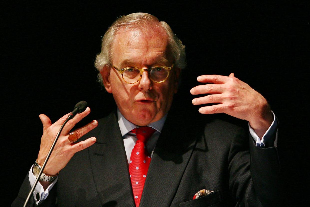 Dr David Starkey was widely condemned for the remarks: PA