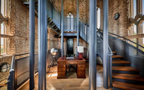 The stairwell of Hadlow Tower - Credit: Strutt and Parker