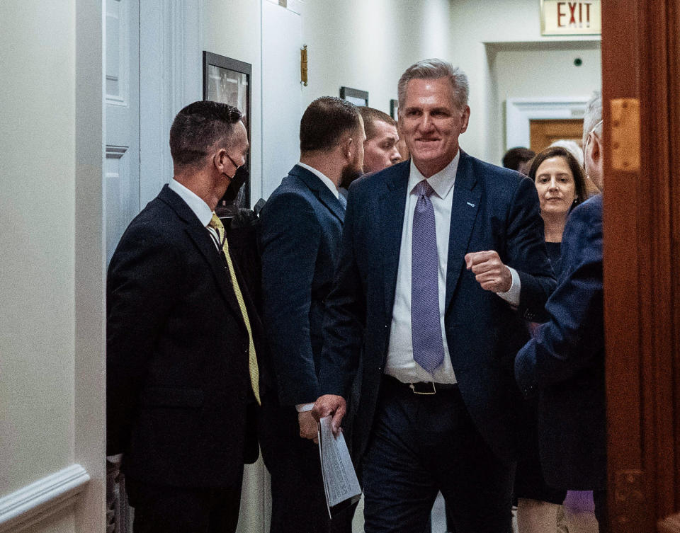 Kevin McCarthy.  (Andrew Caballero-Reynolds / AFP via Getty Images)