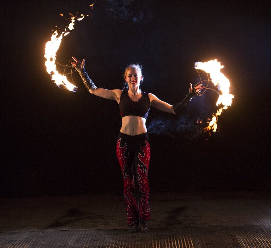 The Boston Circus Guild returns to Hampton Beach on Saturday, Sept. 25 for their annual Fire Show.