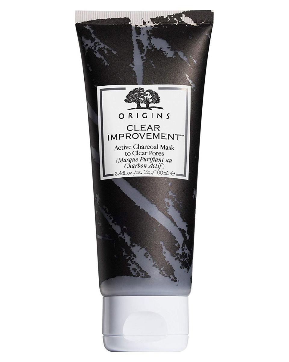 5) Origins Clear Improvement Active Charcoal Mask to Clear Pores
