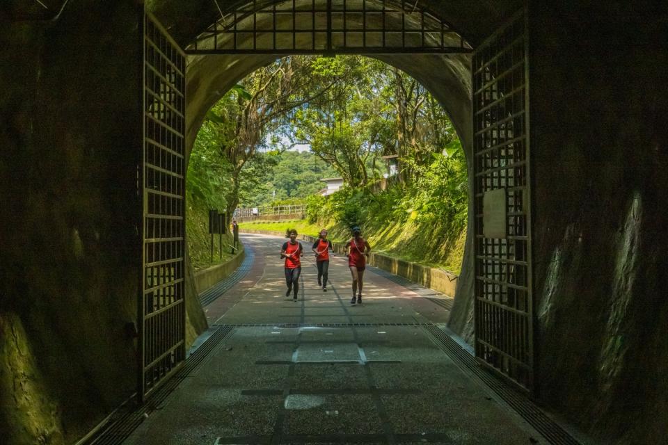 新北市鐵道馬拉松接力賽-舊草嶺隧道    圖：新北市觀旅局提供