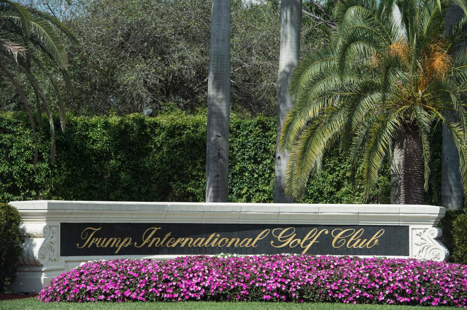 También en Florida está el Trump International Golf Club, un campo privado de 27 hoyos situado en la ciudad de West Palm Beach que ha albergado campeonatos de la LPGA. (Foto: Nicholas Kamm / AFP / Getty Images).