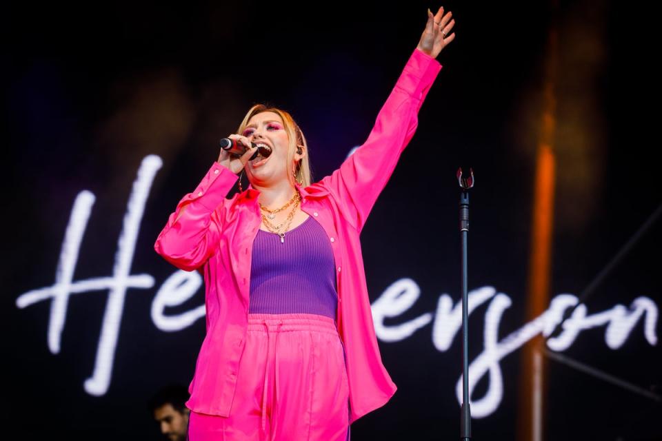 Henderson at Brighton Pride in August (Getty Images)