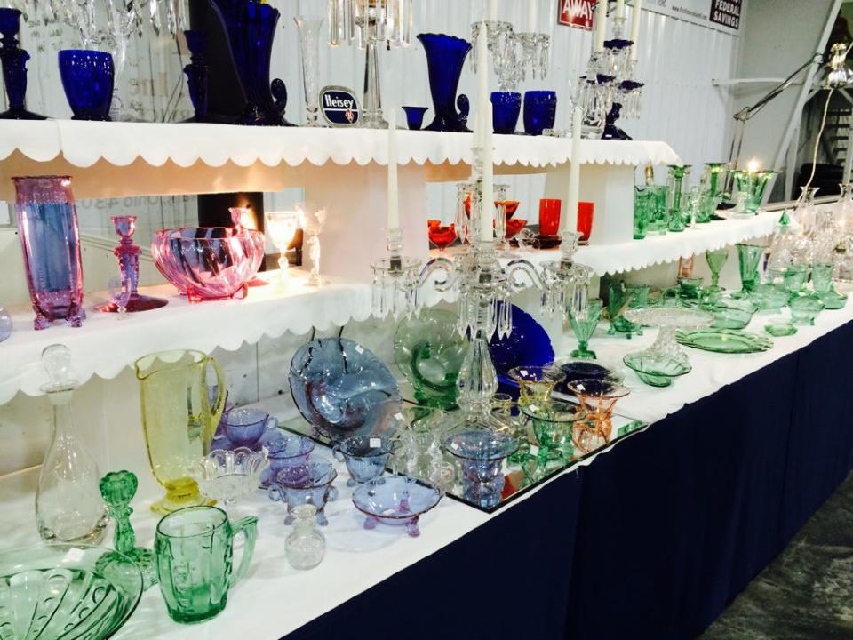 Heisey Collectors of America (HCA) will hold its annual glass show and sale Thursday through Saturday at the Lou and Gib Reese Ice Arena, Newark, and a glass flea market on Saturday at the Canal Market District, Newark.