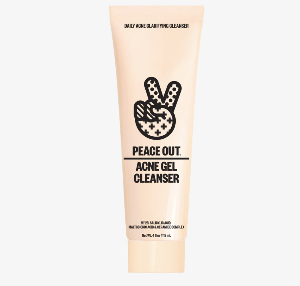 Peace Out Acne Gel Cleanser Gently Prevents Bad Breakouts