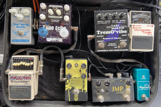 Marty's Pedalboard (Handcrafted in France)