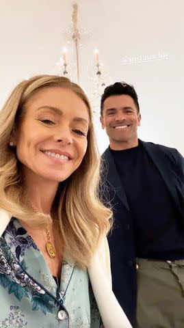 <p>Kelly Ripa/Instagram</p> Kelly Ripa and Mark Consuelos in Morocco