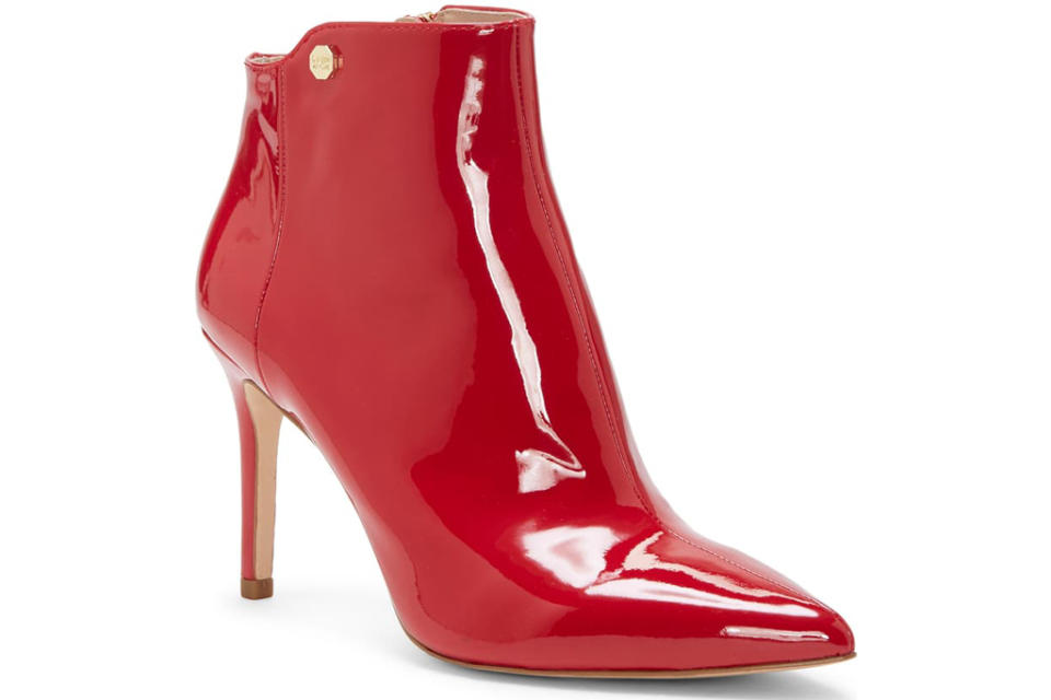 Louise et Cet, red ankle boot