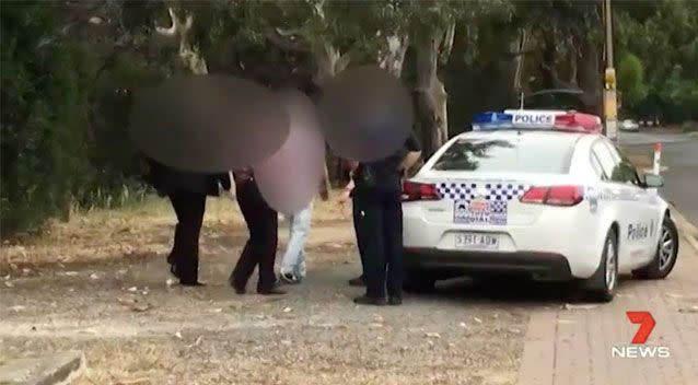 His crusade has targeted paedophiles around the Adelaide area which has led to arrests. Source: 7News