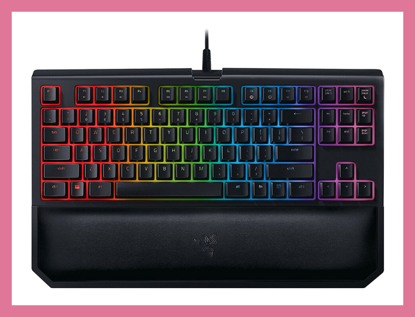 Today only: Save 50 percent—Razer BlackWidow TE Chroma v2 Gaming Keyboard. (Photo: Amazon)