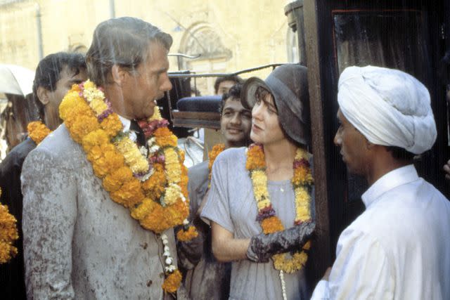 <p>Everett</p> James Fox and Judy Davis in 'A Passage to India'