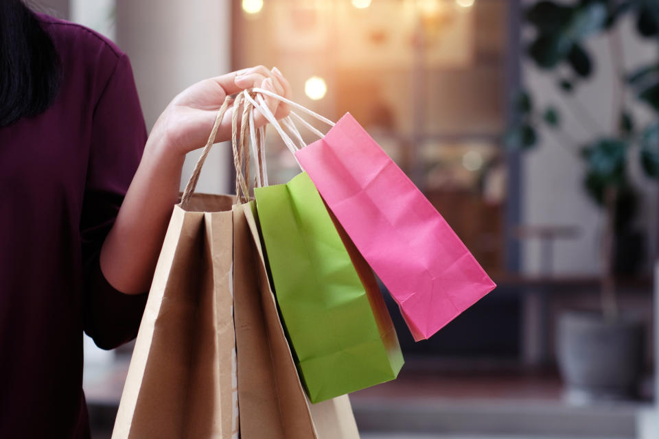 Is a shopping spree justified if it's at an ethical store? Image: Getty