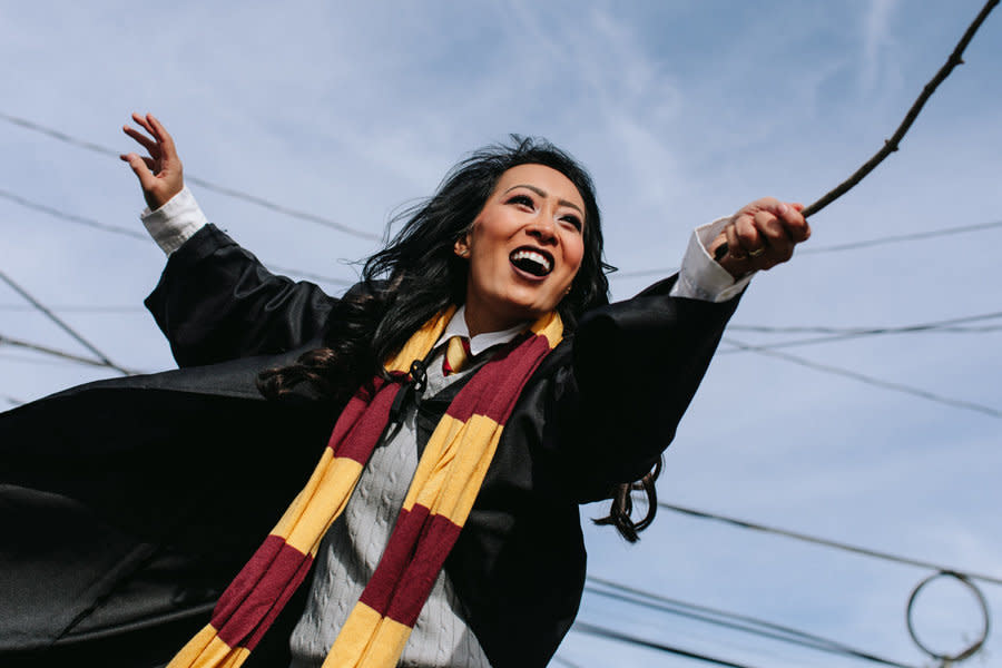 Nguyen as Harry Potter.&nbsp; (Photo: <a href="http://www.isaacjamescreative.com/" target="_blank">Isaac James Creative</a>)