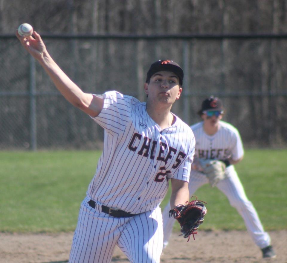 Senior pitcher Jacob Jankoviak will be looking to help lead Cheboygan baseball to district success in Gaylord on Saturday, June 3.