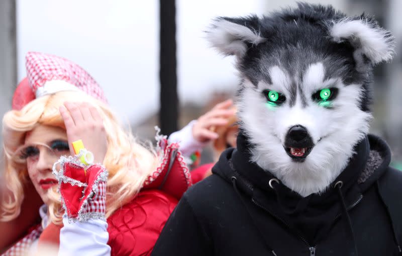 Carnival parade in Aalst