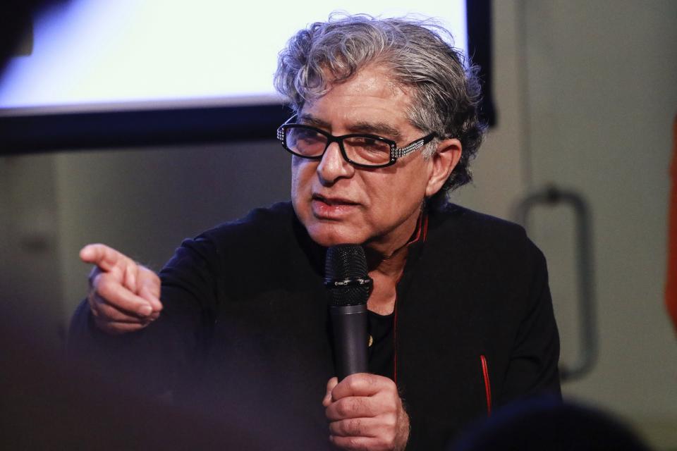 NEW YORK, NY - JANUARY 21: Deepak Chopra at the 9th Annual Peace Week Town Hall at Betaworks Studios on January 21, 2019 in New York City. Credit: Diego Corredor/MediaPunch /IPX