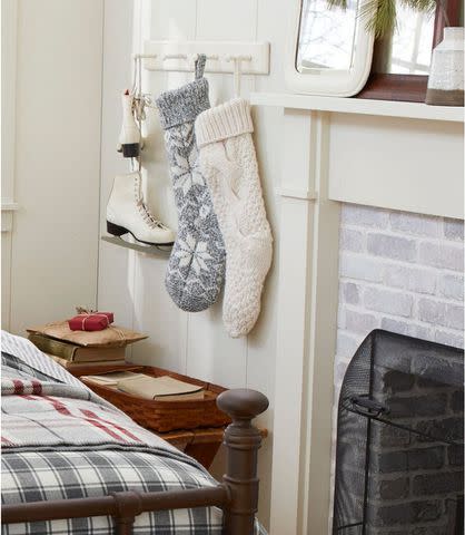 Fair Isle Knit Christmas Stocking at L.L. Bean