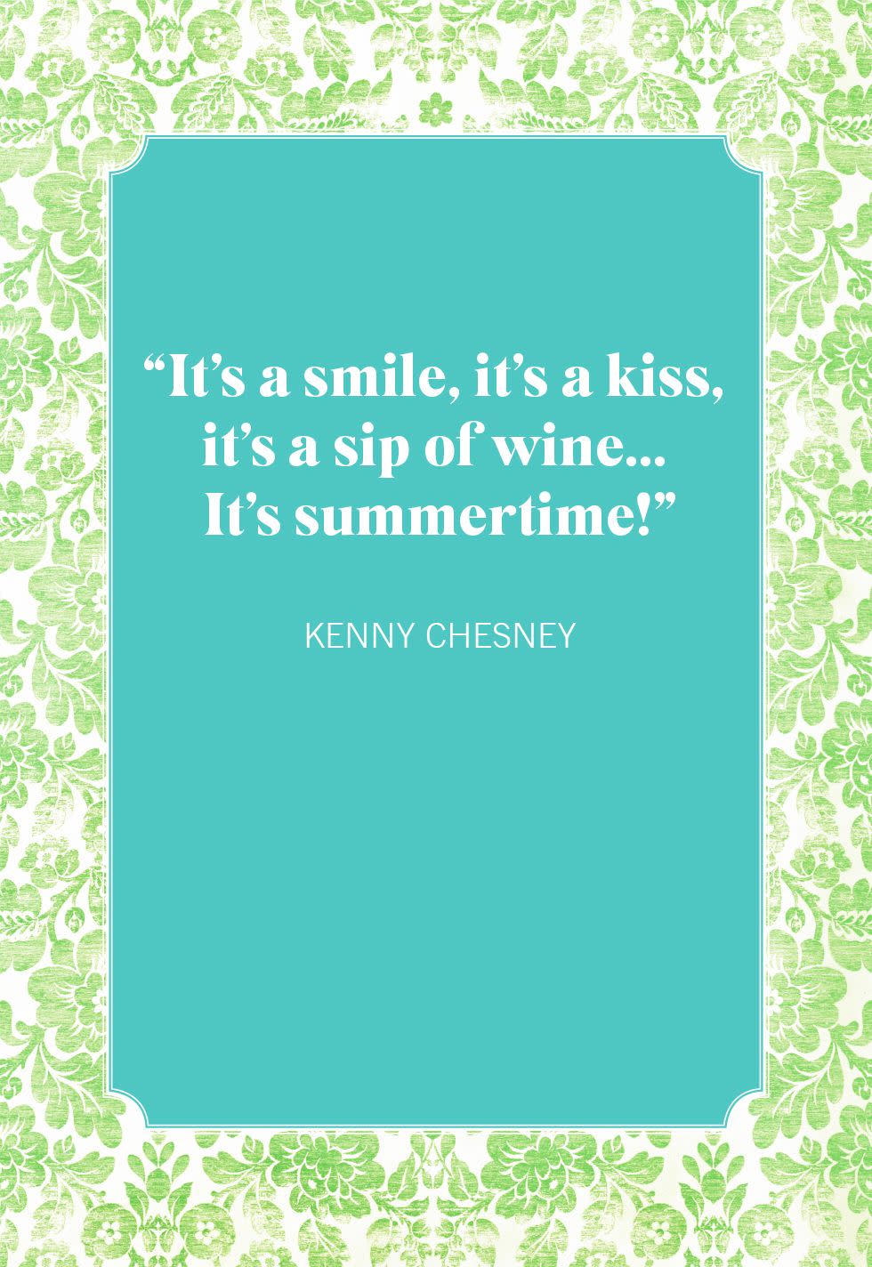 summer quotes kenny chesney