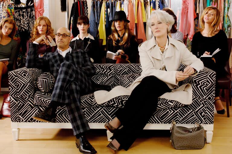 Una escena de la exitosa El diablo viste a la moda, que vuelve con Miranda Priestly en el centro de la escena