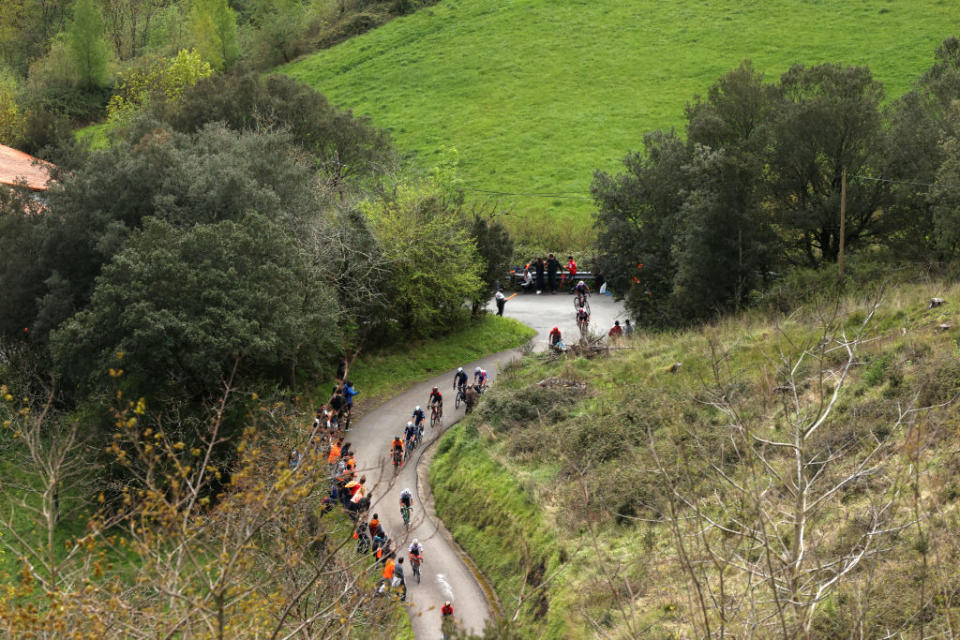 age from Eibar to Arrate  itzulia  WorldTour  on April 09 2022 in Arrate Spain Photo by Gonzalo Arroyo MorenoGetty Images