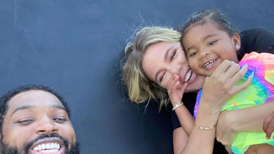 Khloe Kardashian and Tristan Thompson