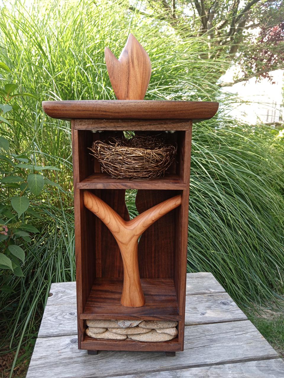 A spirit box, designed by Channing Gray.