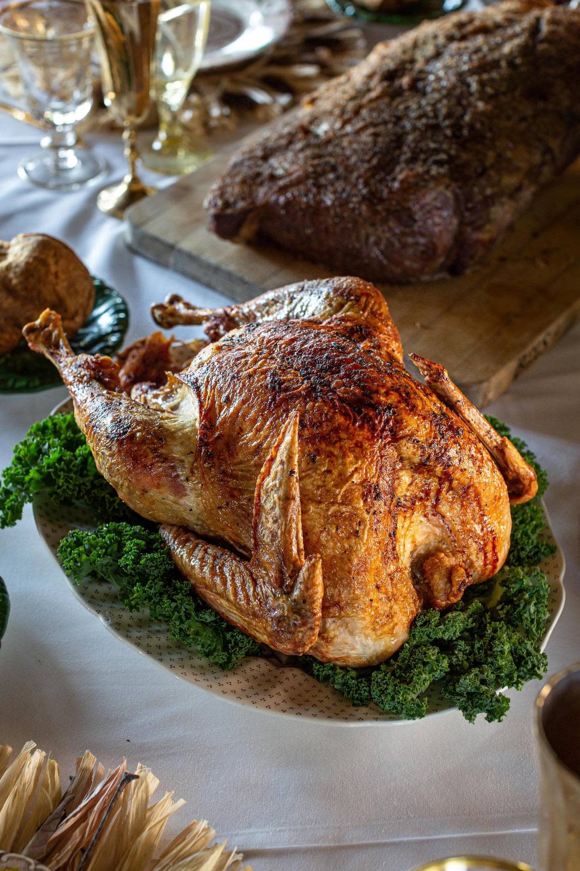 B&B Butchers & Restaurant is offering a take-out menu for Thanksgiving that includes a brined turkey ready to cook.