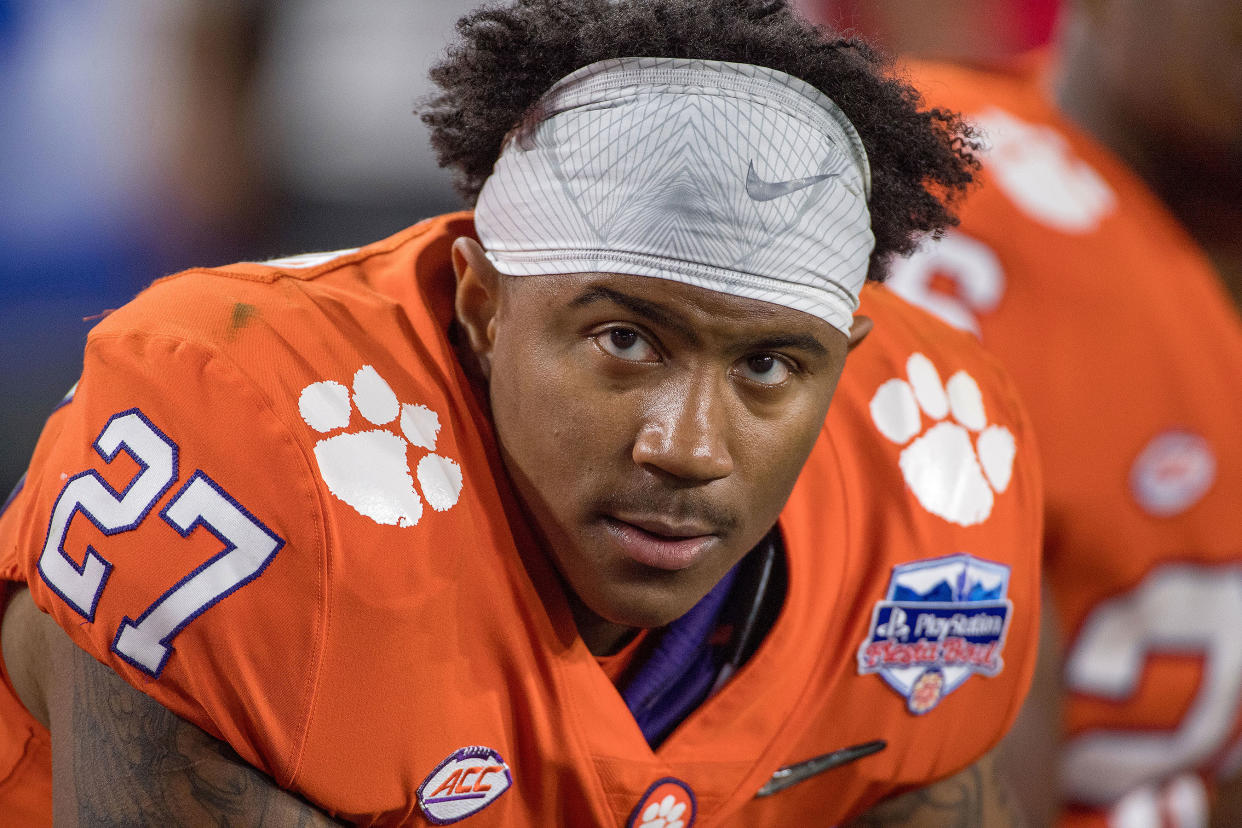 Former Clemson football player C.J. Fuller was 22. (AP)