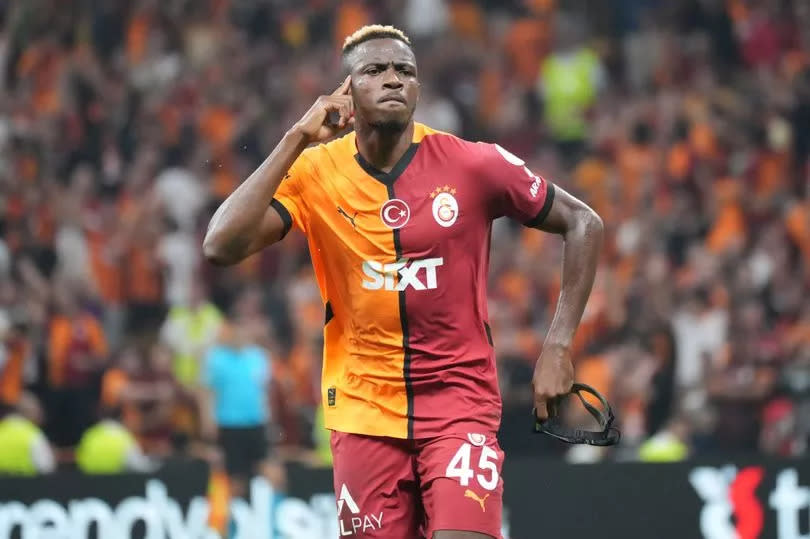 Victor Osimhen is on loan at Galatasaray (Photo by Seskim Photo/MB Media/Getty Images)