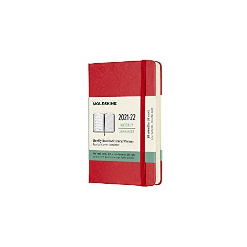 <p><strong>Moleskine</strong></p><p>amazon.com</p><p><strong>$14.99</strong></p><p><a href="https://www.amazon.com/dp/B08LZZBQLP?tag=syn-yahoo-20&ascsubtag=%5Bartid%7C2141.g.34921827%5Bsrc%7Cyahoo-us" rel="nofollow noopener" target="_blank" data-ylk="slk:Shop Now;elm:context_link;itc:0;sec:content-canvas" class="link ">Shop Now</a></p><p>At 3.5 by 5.5 inches, this classic Moleskine planner is ideal for purses and pockets. You’ll get monthly and weekly overviews, plus ample space to write notes. “This is the perfect sized book that <strong>I can carry with me everywhere I go</strong>,” one Amazon buyer writes. “I pair this with my phone’s calendar and it works like a charm.”</p>