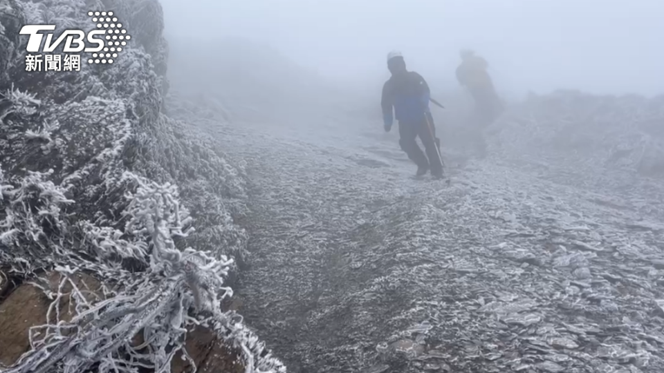 逢甲EMBA峰鷹登山協會會長張忠益以及妻子王明麗攀登玉山失聯。（圖／TVBS）