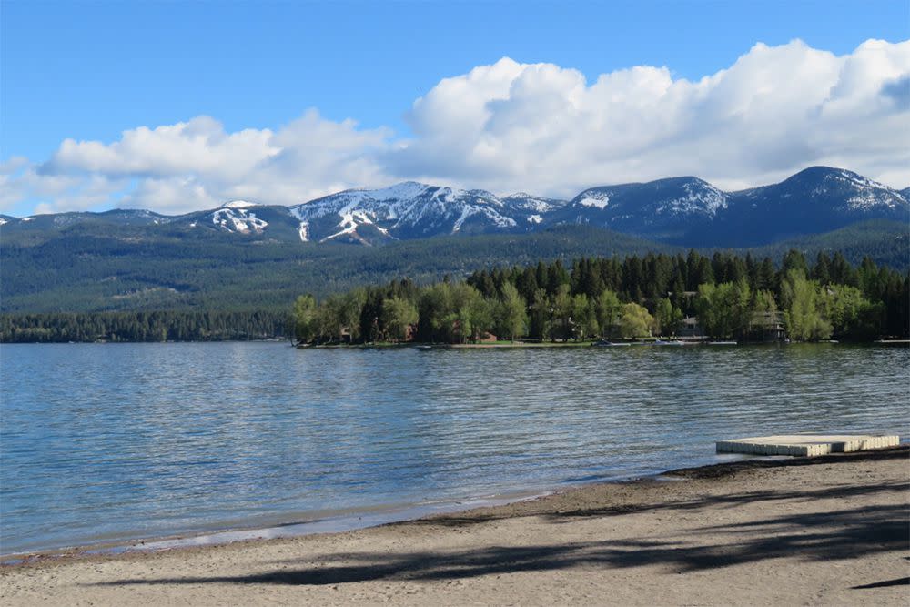 Whitefish City Beach, Kalispell, Montana