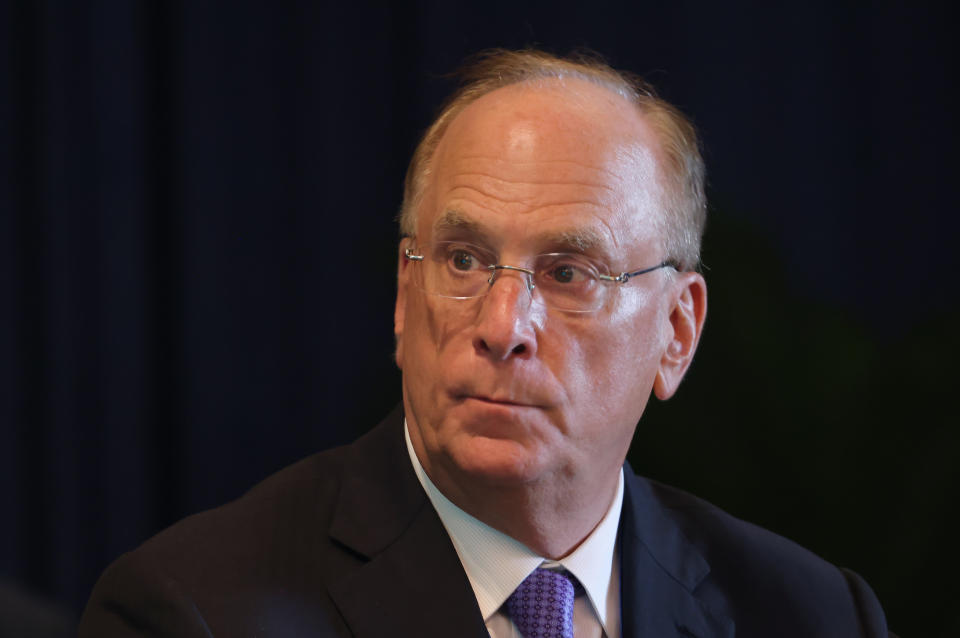 DUBAI, UNITED ARAB EMIRATES - DECEMBER 04: Larry Fink, CEO of Blackrock, attends a roundtable discussion titled: 