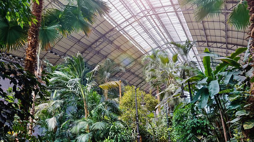 La gare d'Atocha à Madrid, Espagne