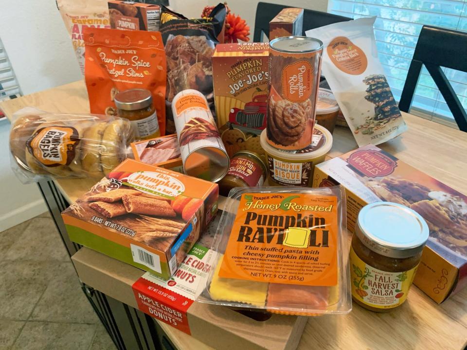 Trader Joe's fall haul