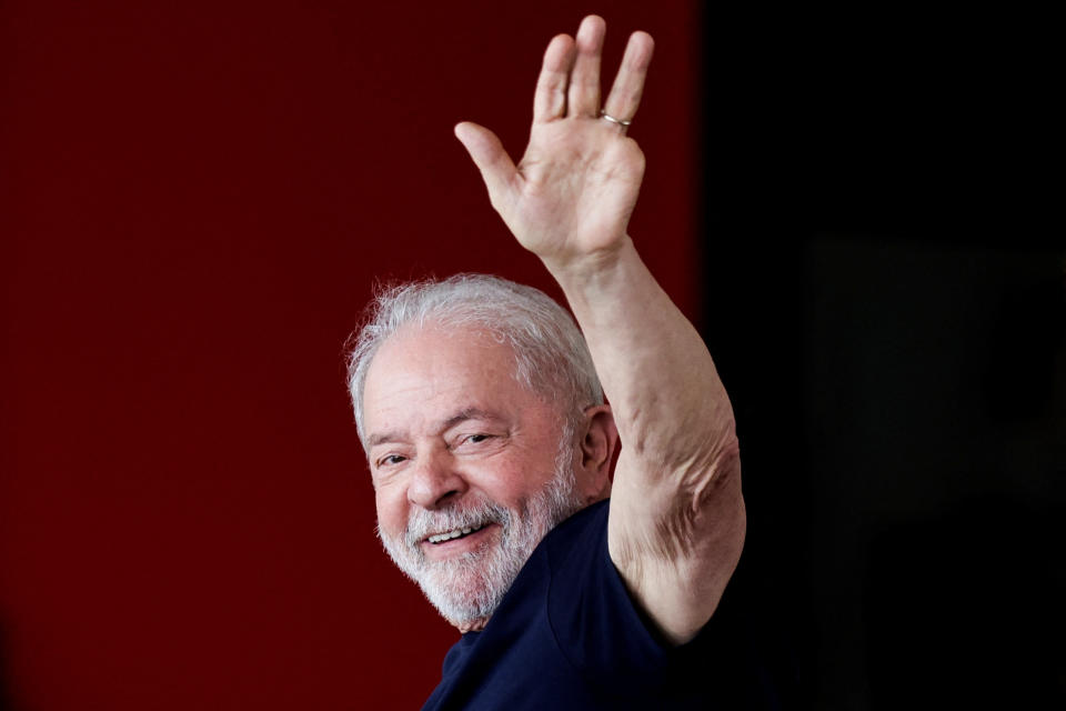 Presidente eleito Lula (PT) em uma reuni&#xe3;o em Bras&#xed;lia, em 1&#xba; de dezembro de 2022 (Foto: Reuters / Ueslei Marcelino)