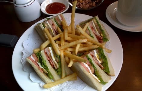 Club Sandwich: Most expensive room service