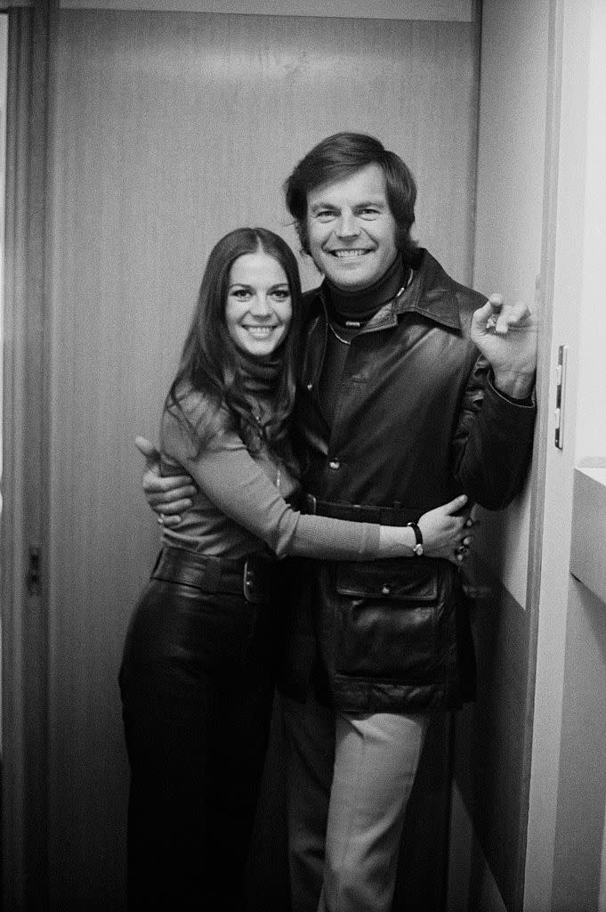 1972: Robert Wagner and Natalie Wood