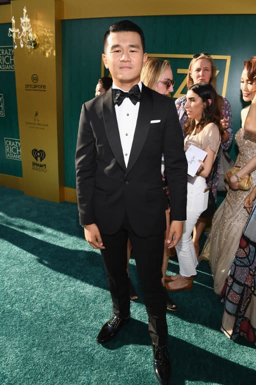 <p>Actor-comedian Ronny Chieng arrives at “Crazy Rich Asians” Premiere at the TCL Chinese Theatre IMAX in Hollywood, California on 7 August. (PHOTO: Emma McIntyre/Getty Images/AFP) </p>