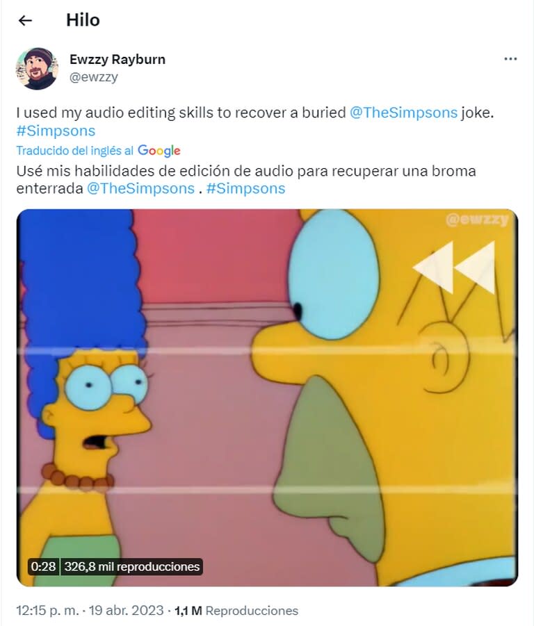 La escena entre Marge y Homero que esconde una broma desvelada 31 años después