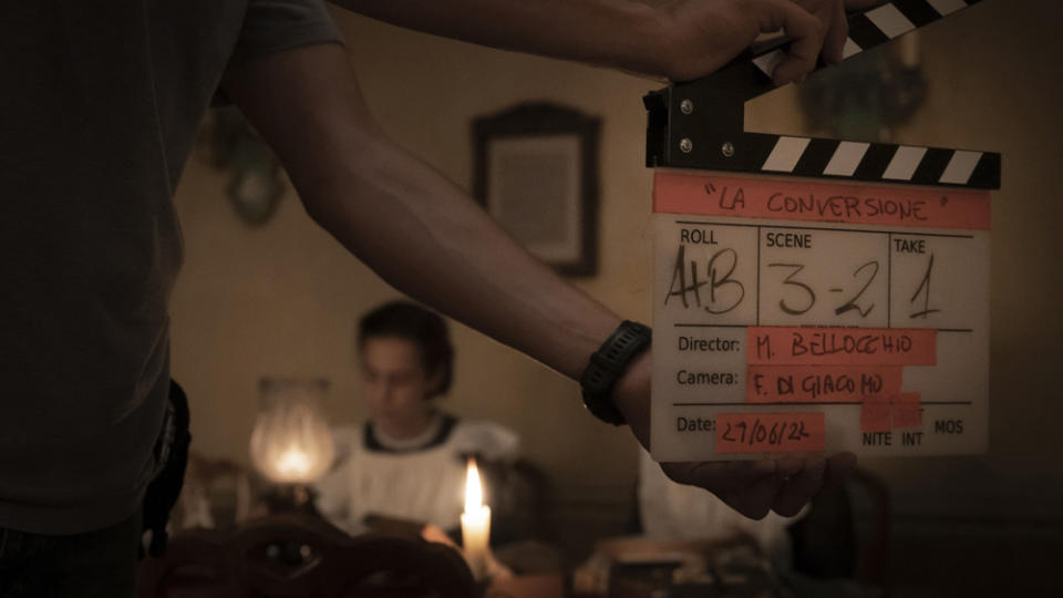 Shooting has begun in Roccabianca, Italy - Credit: Courtesy of Anna Camerlingo