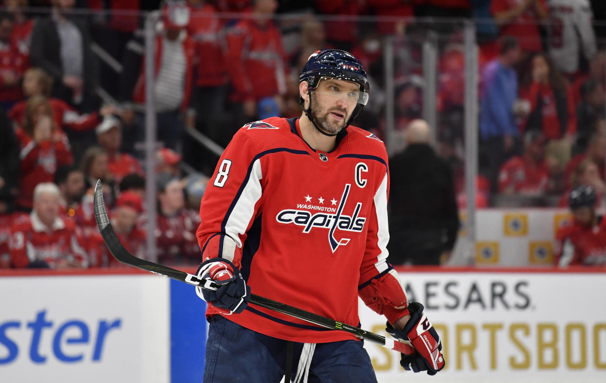 Capitals left wing Alexander Alex Ovechkin (8) is a fantasy star