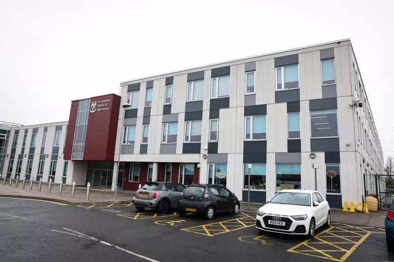 St Ambrose Barlow RC High School -Credit:Manchester Evening News