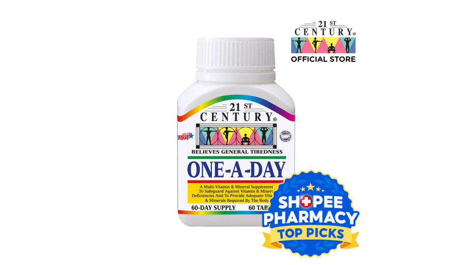 A product image of 21st Century One-A-Day (60 Tablets).