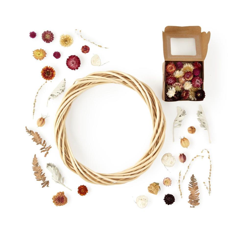 Dried Flower Wreath Kit