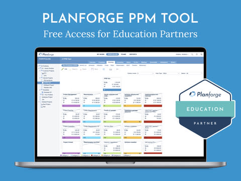 Planforge ermöglicht Hochschulen kostenlosen Zugang zu standardbasiertem PPM-Tool (Photo: Business Wire)