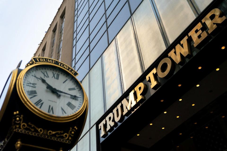 Trump Tower in Manhattan (Reuters)