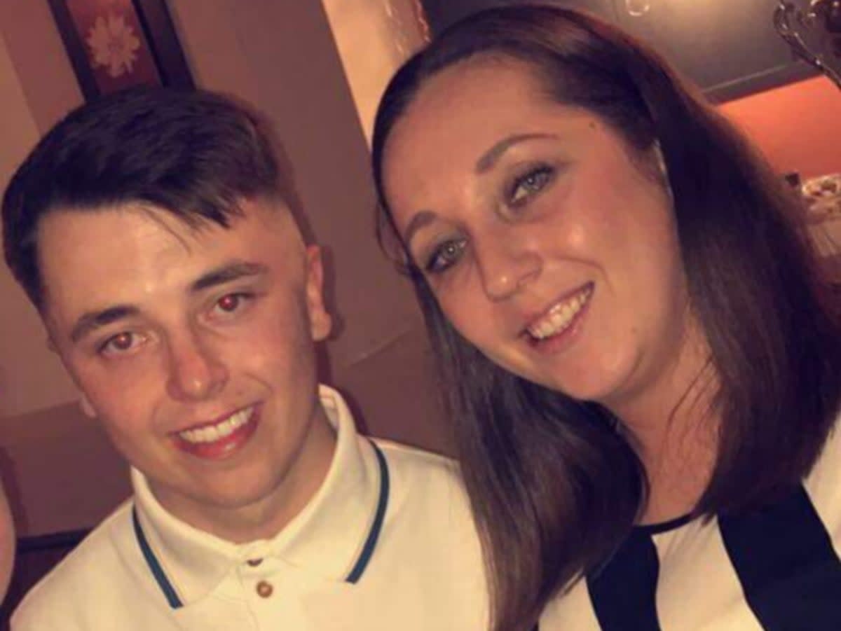 Tanya Brown, 43, lost her 18-year-old son Connor when he was stabbed to death on a night out with friends in Sunderland in 2019 (Supplied)