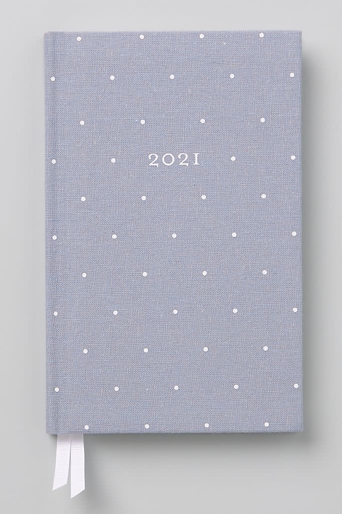 Sugar Paper Polka Dot Bound 2021 Planner. Image via Anthropologie.